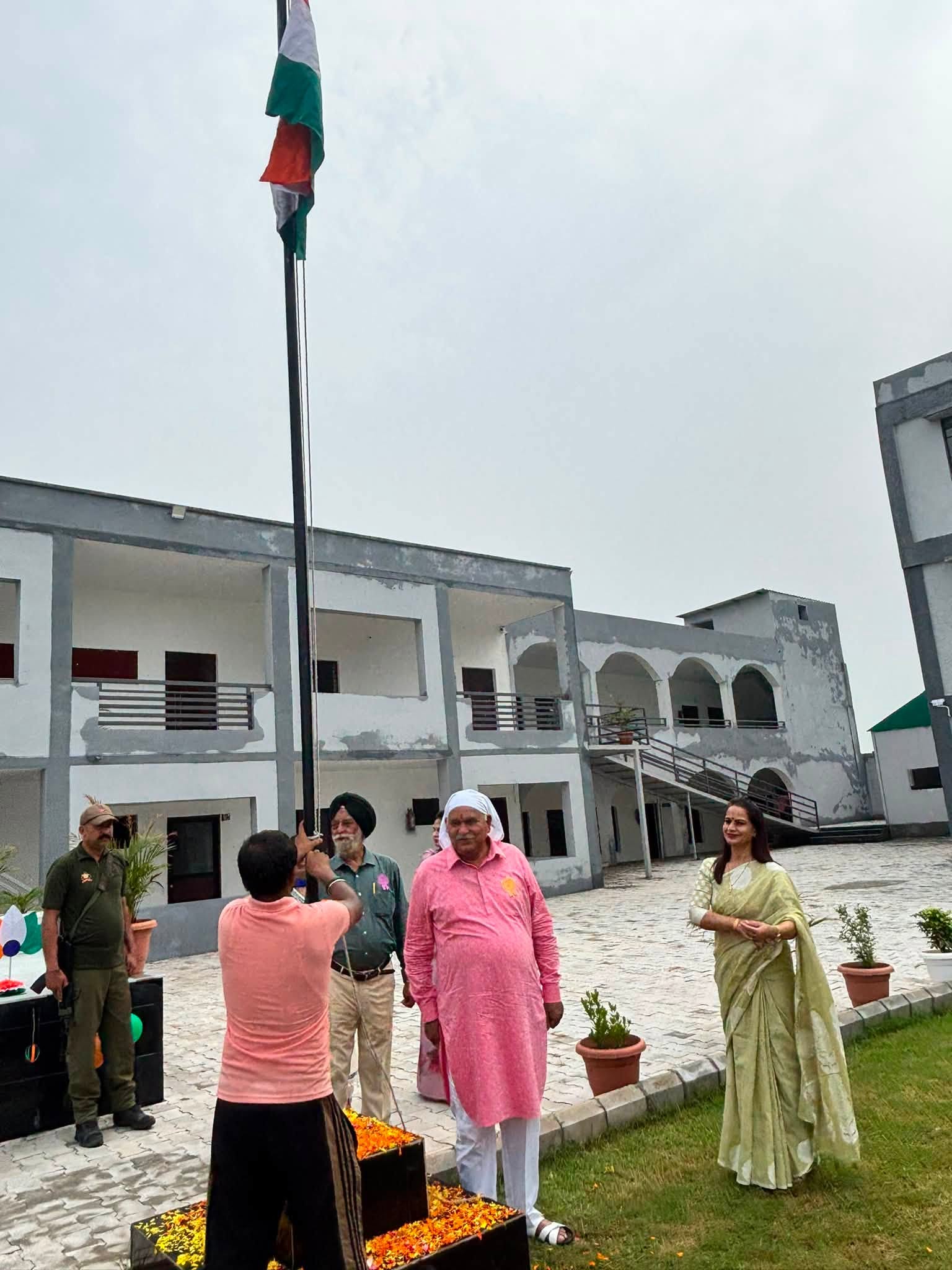 Flag Hoisting Ceremony Independence Day