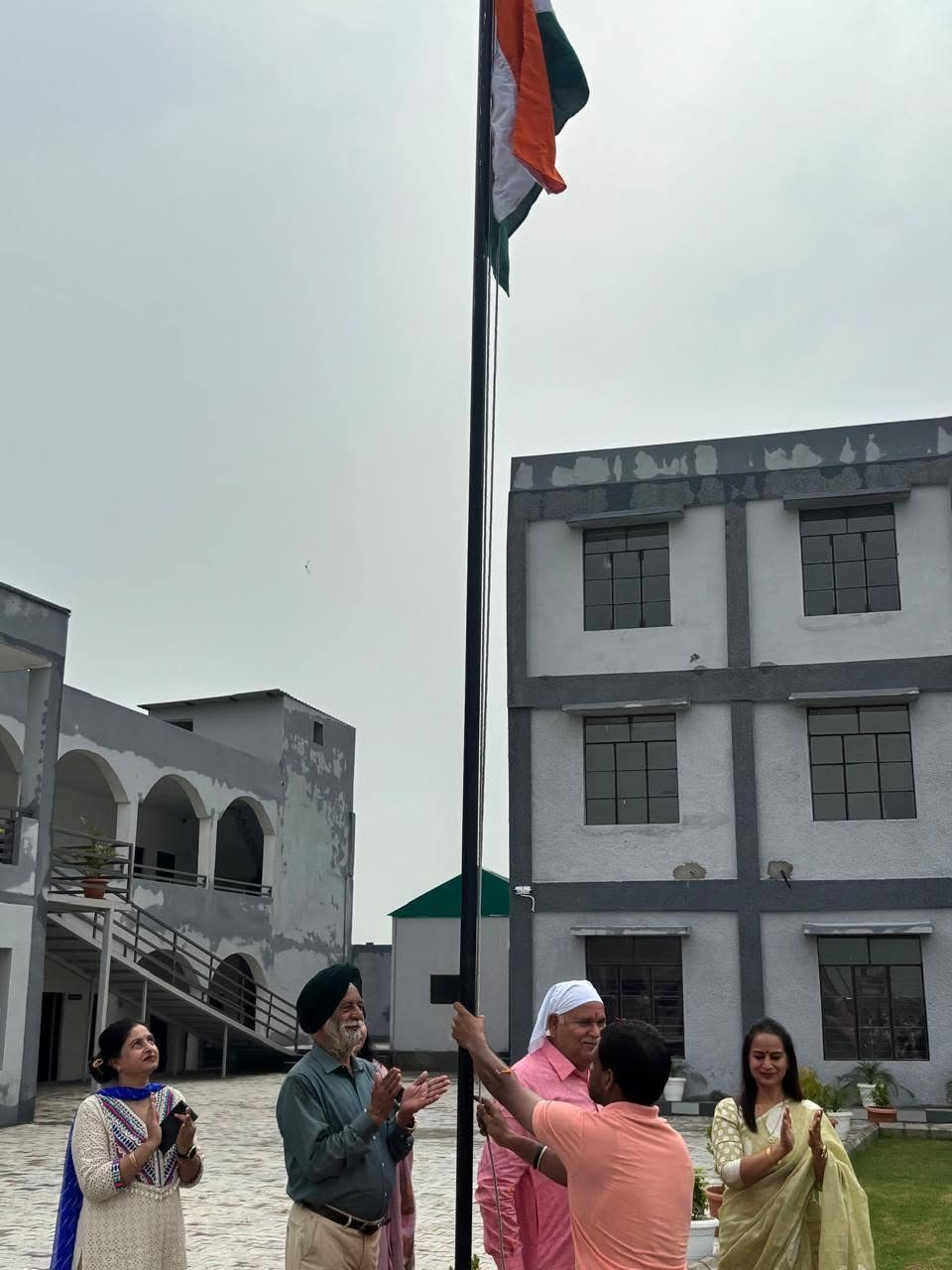 Flag Hoisting Ceremony Independence Day