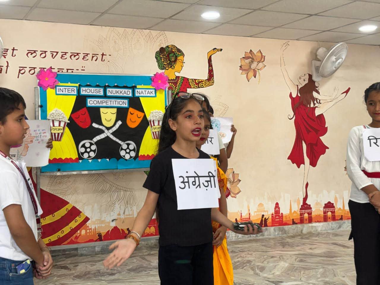 यूनिवर्सल दिल्ली पब्लिक स्कूल में मनाया गया “हिंदी भाषा सम्मान” सप्ताह