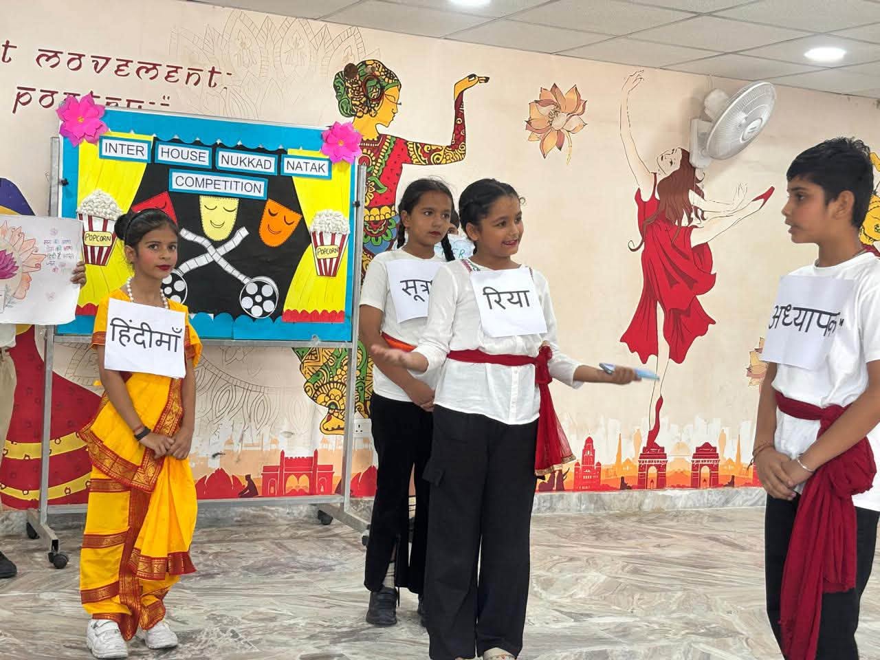 यूनिवर्सल दिल्ली पब्लिक स्कूल में मनाया गया “हिंदी भाषा सम्मान” सप्ताह