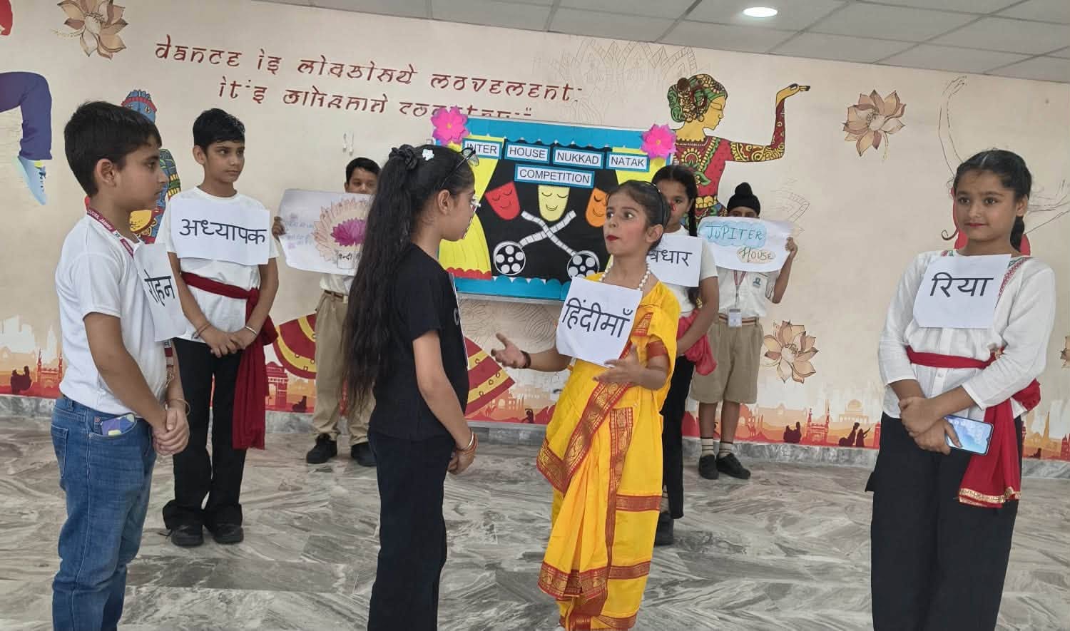 यूनिवर्सल दिल्ली पब्लिक स्कूल में मनाया गया “हिंदी भाषा सम्मान” सप्ताह