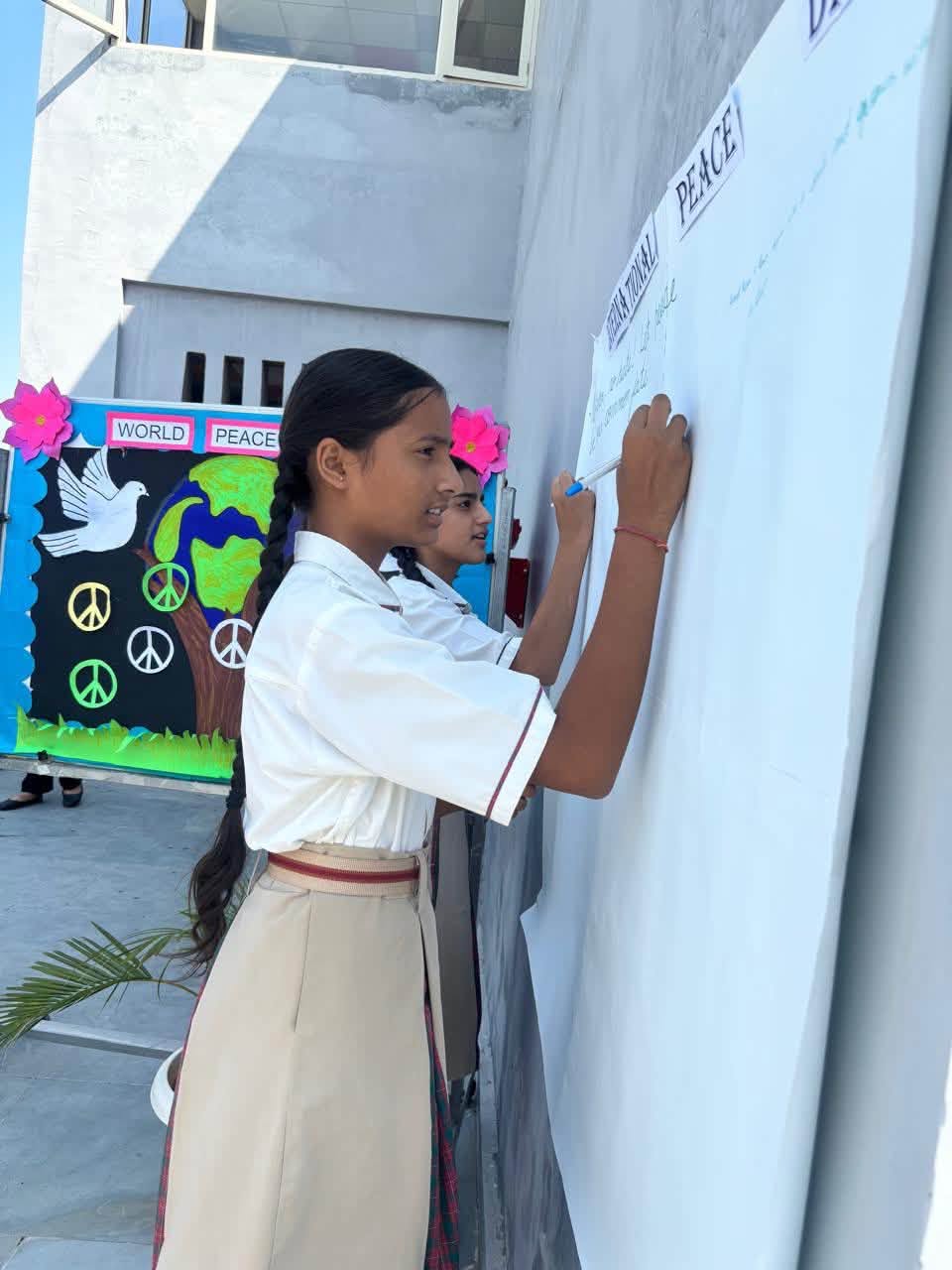 International Peace Day – Slogan Writing Activity