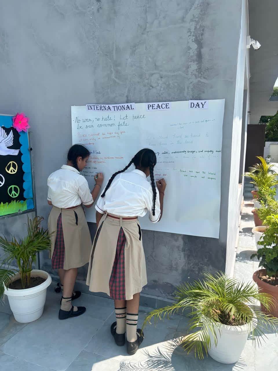 International Peace Day – Slogan Writing Activity