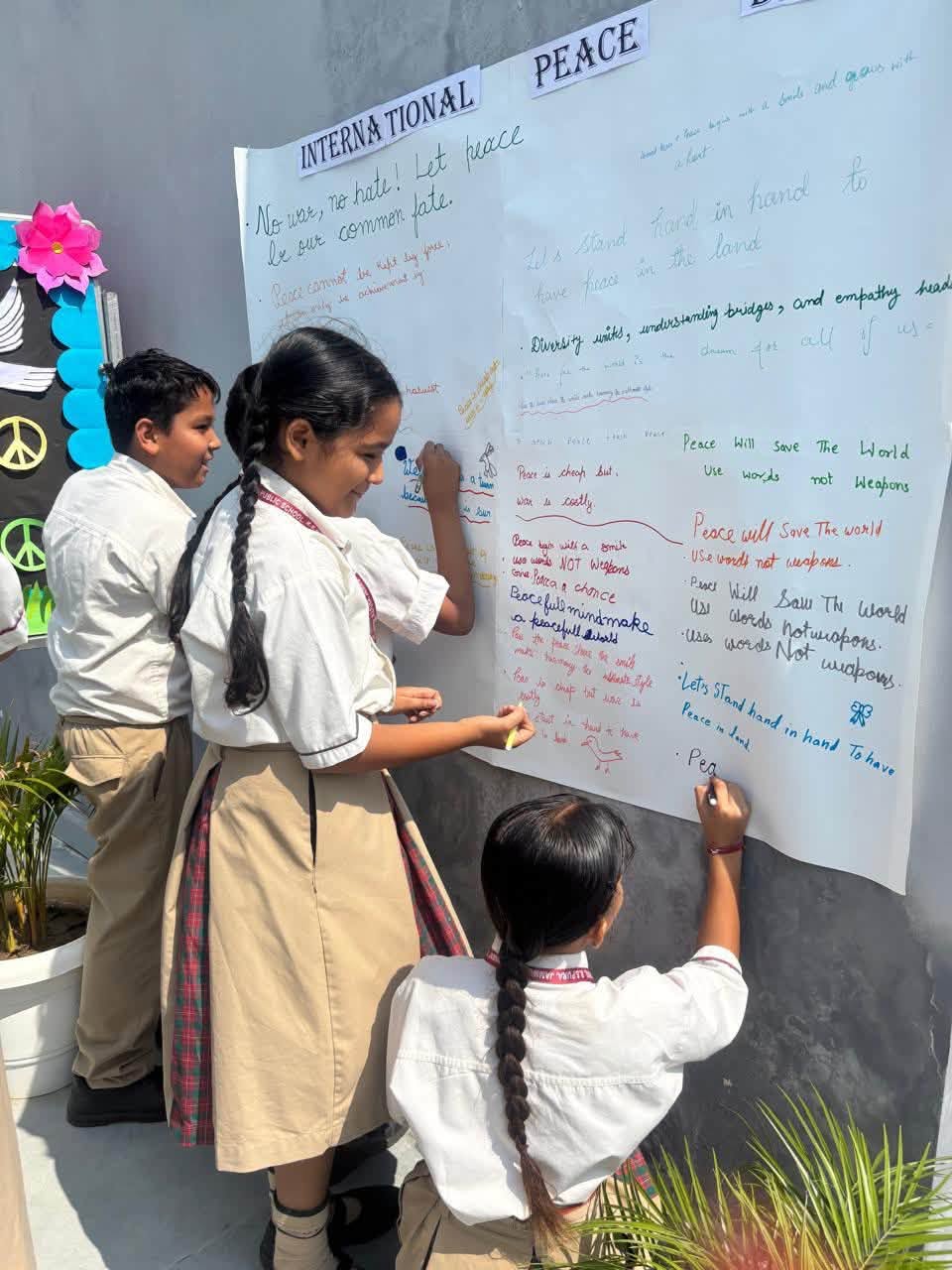 International Peace Day – Slogan Writing Activity
