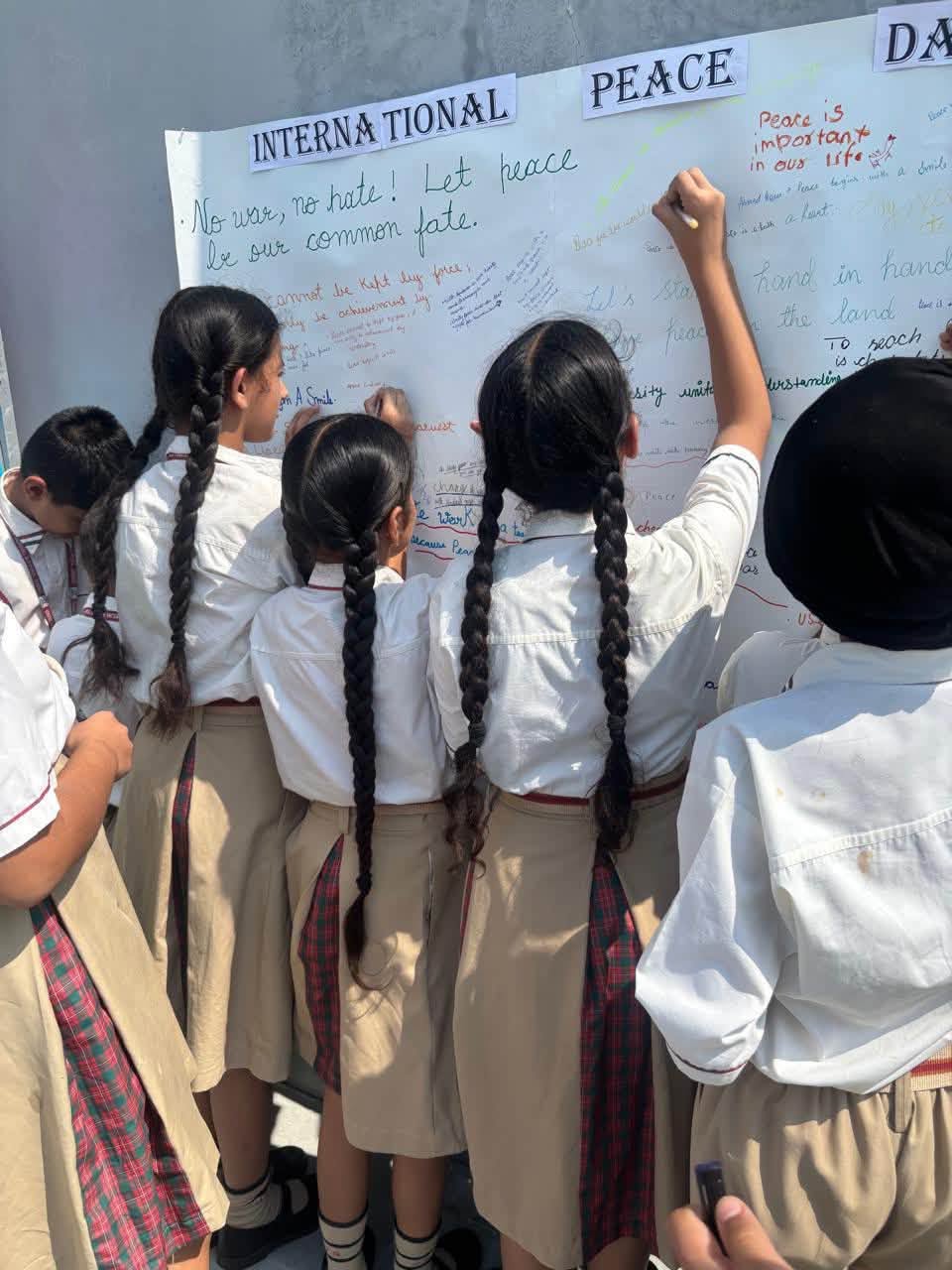 International Peace Day – Slogan Writing Activity