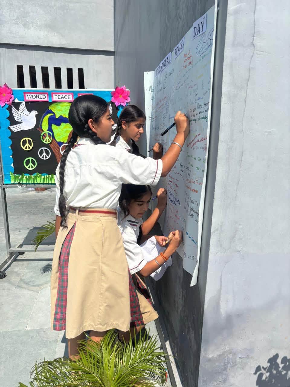 International Peace Day – Slogan Writing Activity